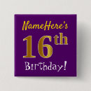 Suche nach 16 geburtstag buttons Für alle