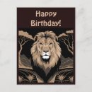 Suche nach afrikanischer löwe postkarten Safari