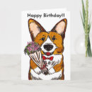 Suche nach corgi geburtstag karten Welpe
