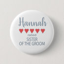 Suche nach schwester des bräutigams buttons Junggesellenabschied