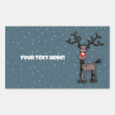 Suche nach rudolf aufkleber Schnee