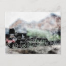 Suche nach steam train postkarten Vintag