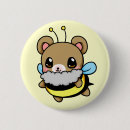 Suche nach kawaii biene buttons Niedlich