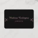 Suche nach haar standard visitenkarten Elegant