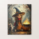 Suche nach niedliche hexe puzzle Fantasie