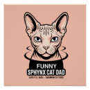 Suche nach sphynx katze poster Für alle