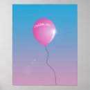 Suche nach luftballon poster Blau