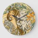 Suche nach alphonse mucha wanduhren Blume