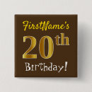Suche nach 20 geburtstag buttons Geburtstagsparty