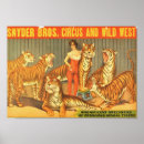 Suche nach wilder westen poster Zirkus