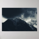 Suche nach dunkelheit poster Landschaft