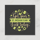 Suche nach st patricks tag visitenkarten Glück