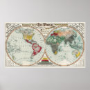 Suche nach vintage world map poster Landkarte