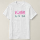 Suche nach rosa volleyball tshirts Für alle