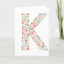 Suche nach buchstabe k karten Blume