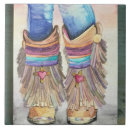 Suche nach cowgirl fliesen Aquarell