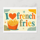 Suche nach pommes frites postkarten Fritten