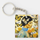 Suche nach vintage blumen schlüsselanhänger Schmetterlinge