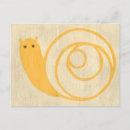 Suche nach schnecke postkarten Gelb