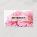 Suche nach gerbera visitenkarten Blume