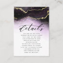 Suche nach amethyst hochzeit einladungen Für sie/ihn