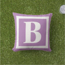 Suche nach lavendel lila kissen Monogramm