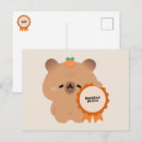 Suche nach capybara postkarten Kawaii