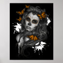 Suche nach der tag der toten poster Mädchen