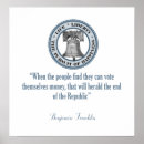 Suche nach benjamin franklin poster Gründerväter