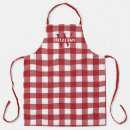 Suche nach gingham schürzen Rot