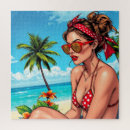 Suche nach sonnenbrille puzzle Strand