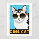 Suche nach coole katze postkarten Spaß