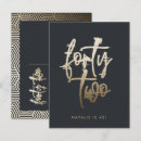 Suche nach 42 geburtstag einladungen Elegant