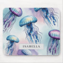Suche nach quallen mousepads Aquarell