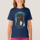 Suche nach blauer hund tshirts Für sie