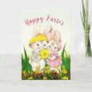 Suche nach vintager osterhase karten Kinder