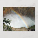 Suche nach wasserfall und regenbogen postkarten Fluss