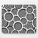 Suche nach grafisches muster mousepads Schwarz weiß