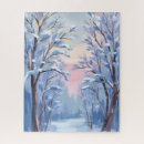 Suche nach wald puzzle Aquarell