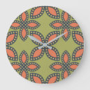 Suche nach grün und schwarzes wanduhren Blumenreich