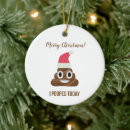 Suche nach poo emoji ornamente Spaß