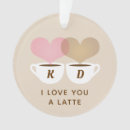 Suche nach liebe sie ein latte ornamente Herz
