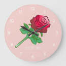 Suche nach schöne rote rose wanduhren Für sie