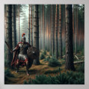 Suche nach sonnenlicht poster Waldweg