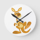 Suche nach kangaroo wanduhren Cartoon
