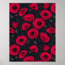 Suche nach red poppies poster Botanisch