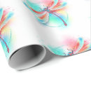 Suche nach libellen geschenkpapier Aquarell