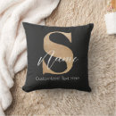 Suche nach monogramm s kissen Modern