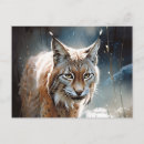 Suche nach luchs postkarten Tier