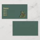 Suche nach monogramm l visitenkarten Kunde